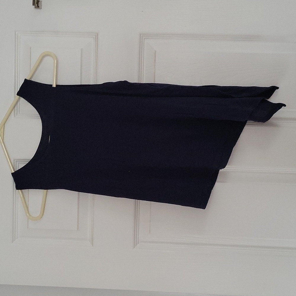 Pure Barre x Emily Hsu asymmetrical tank